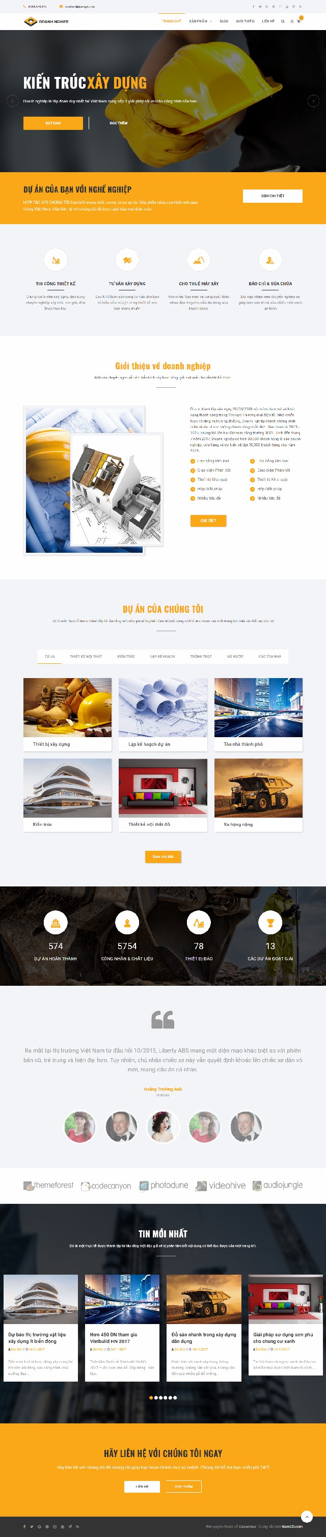 DOANH NGHIỆP XÂY DỰNG