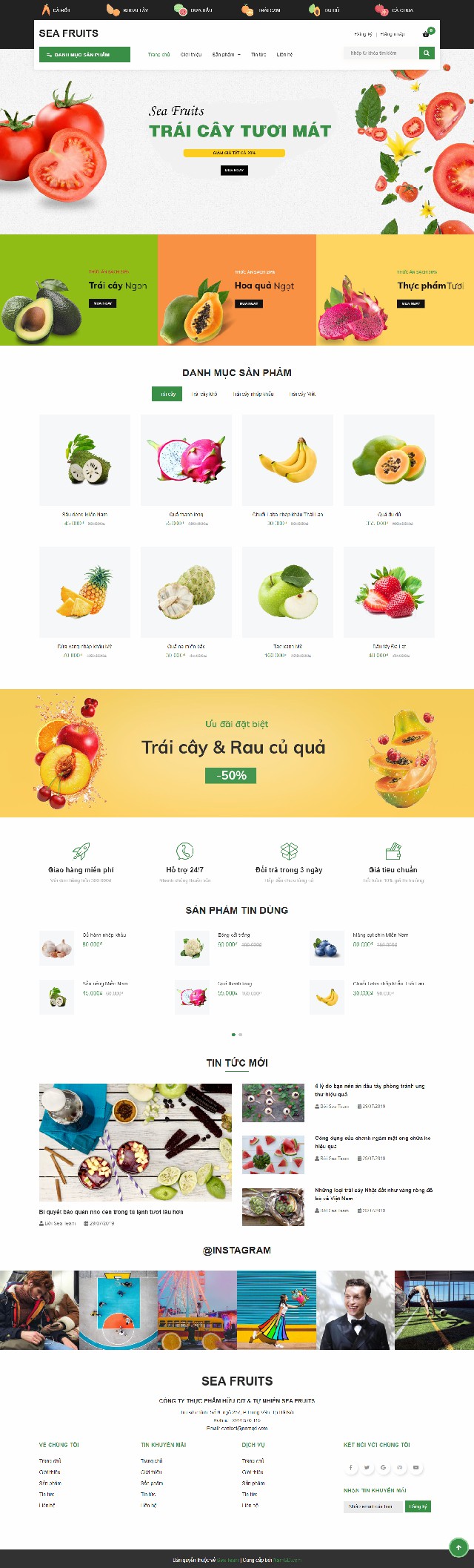 SEA FRUITS